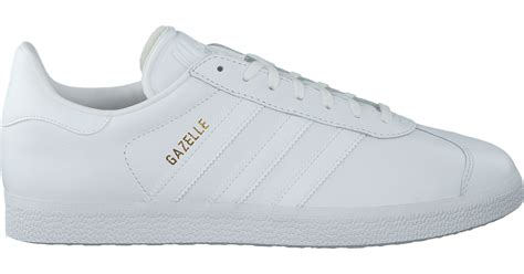 witte adidas gazelle heren